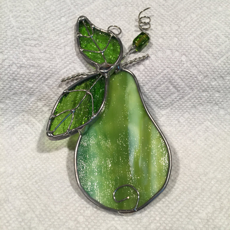Stained Glass Pear
